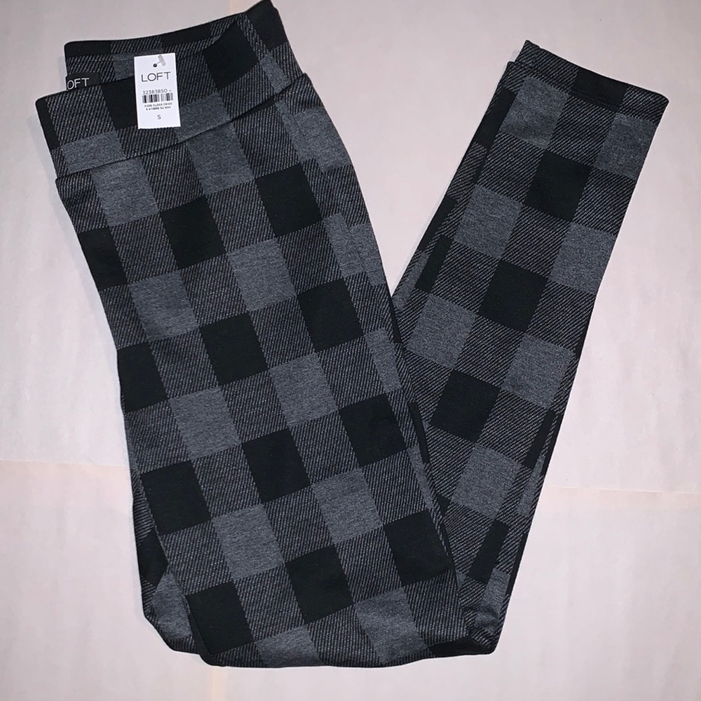Loft pants plaid